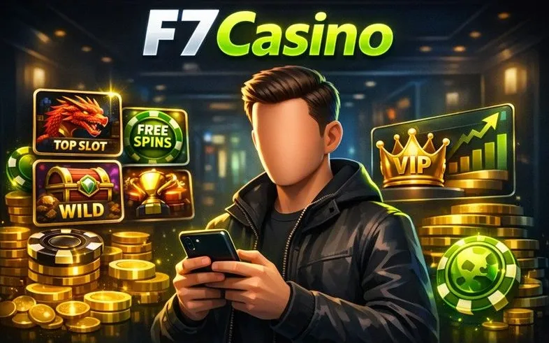 F7 Casino mobile app hero banner