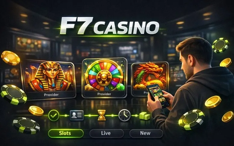 F7 Casino deposit page