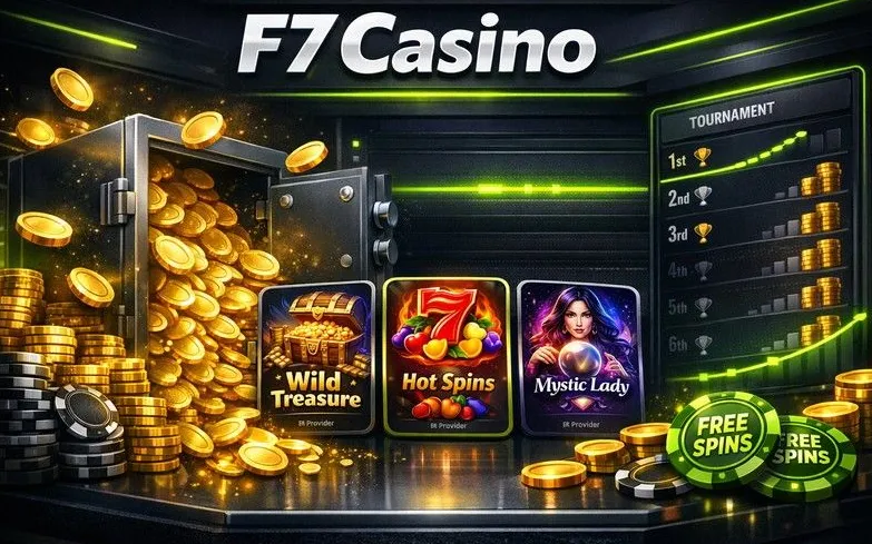 F7 Casino games lobby banner