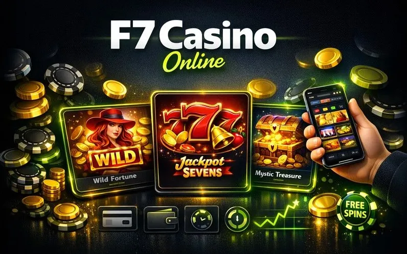 F7 Casino registration page